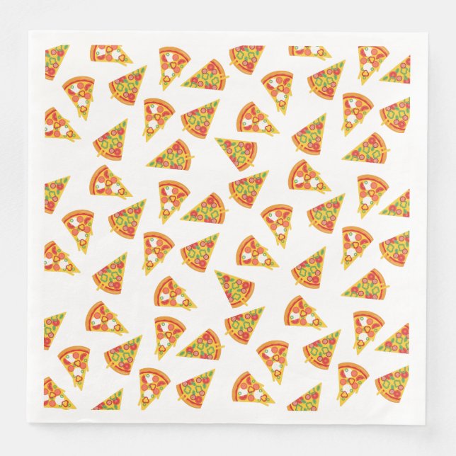 Liebe Pizza Serviette (Vorderseite)