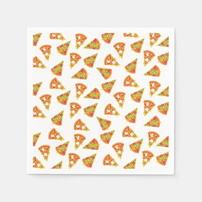 Liebe Pizza Serviette (Vorderseite)