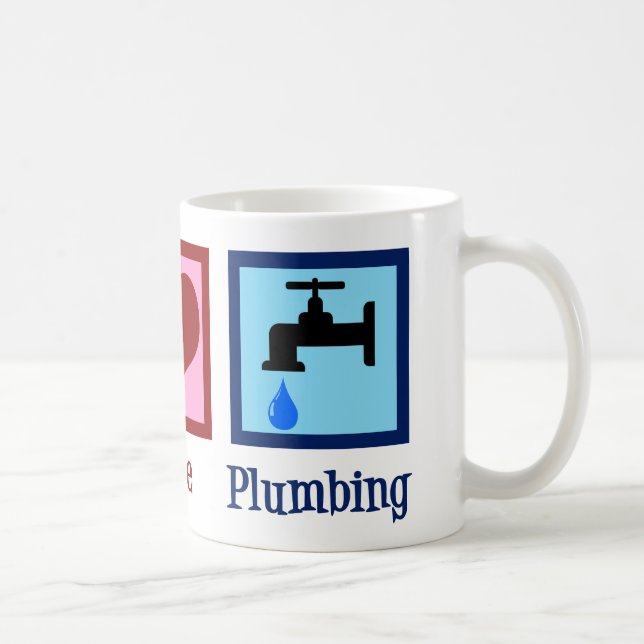 Liebe Plumbing Kaffeetasse (Rechts)