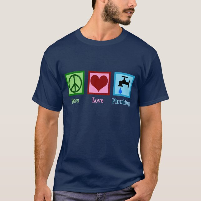 Liebe Plumbing T-Shirt (Vorderseite)