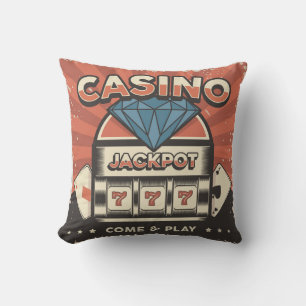 Liebe POKER Jackpot Kissen