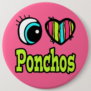 Liebe Ponchos Button