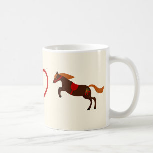 Liebe Ponies Horse Tasse