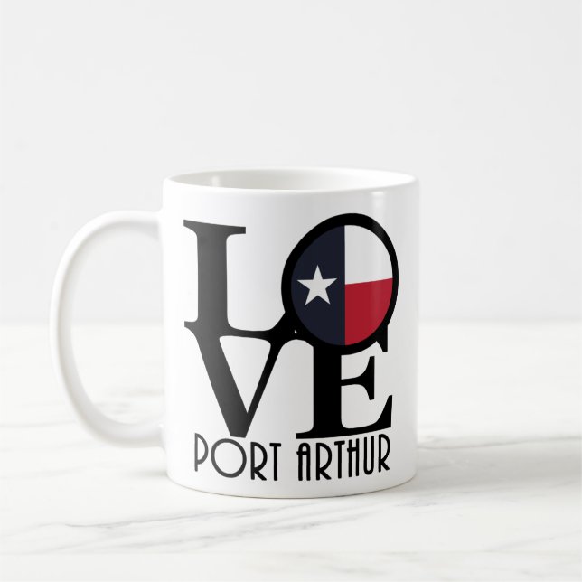 LIEBE Port Arthur 11oz Kaffeetasse (Links)
