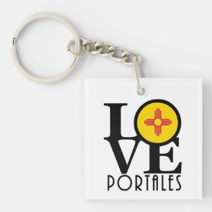 LIEBE Portales Schlüsselanhänger