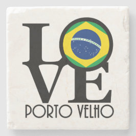LIEBE Porto Velho Steinuntersetzer