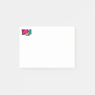 Liebe Post-it Klebezettel
