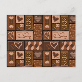 Liebe Postage Briefmarke Postkarte