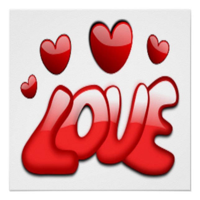 LIEBE POSTER (Vorderseite)