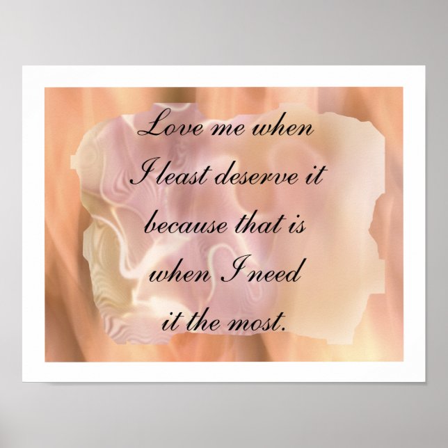 Liebe Poster (Vorne)