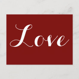 Liebe Postkarte