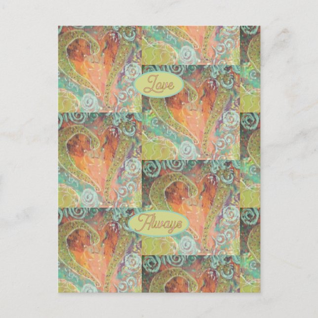 Liebe Postkarte (Vorderseite)