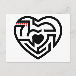 Liebe Postkarte