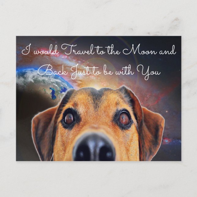 Liebe Postkarte (Vorderseite)