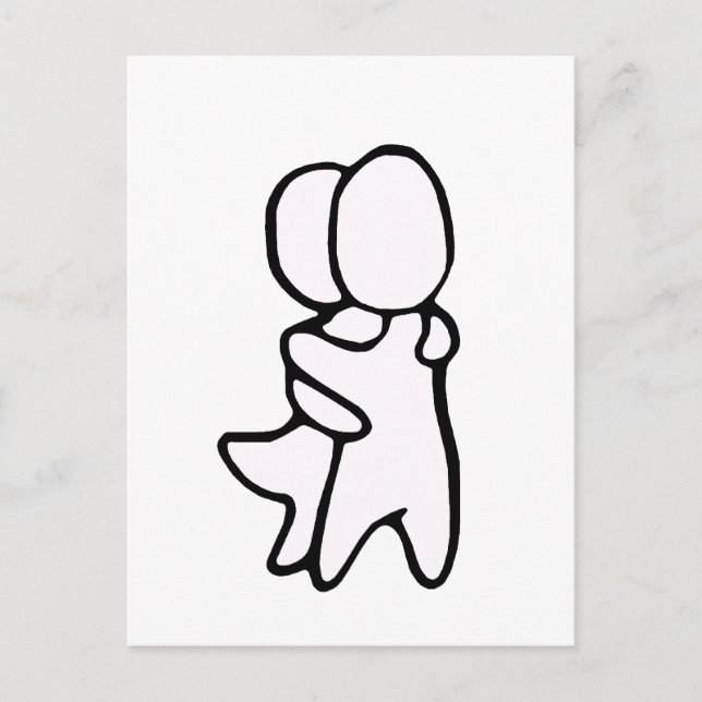 Liebe Postkarte (Vorderseite)