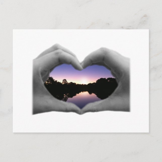 Liebe Postkarte (Vorderseite)