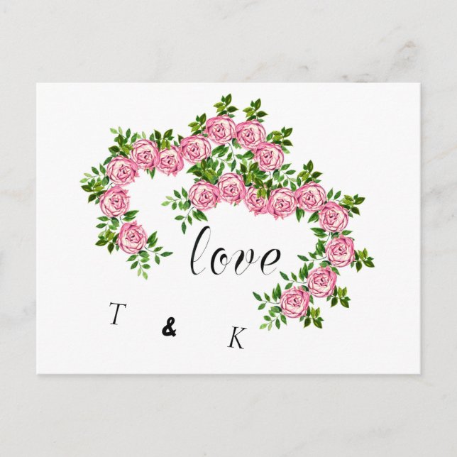 Liebe Postkarte (Vorderseite)