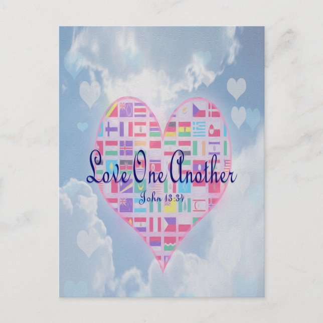 Liebe Postkarte (Vorderseite)