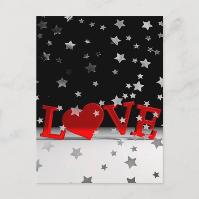 Liebe Postkarte (Vorderseite)