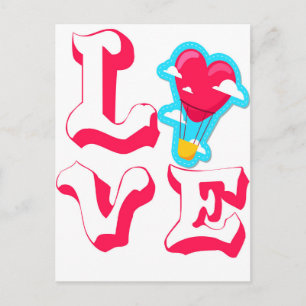 Liebe Postkarte