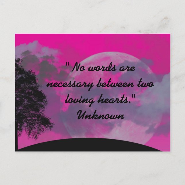 LIEBE POSTKARTE (Vorderseite)