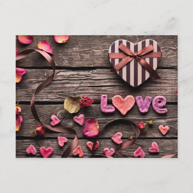 Liebe Postkarte (Vorderseite)