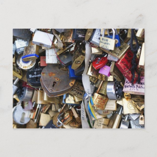 Liebe Postkarte (Vorderseite)