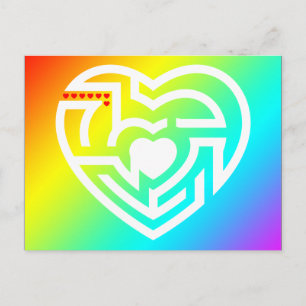 Liebe Postkarte