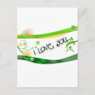 Liebe Postkarte
