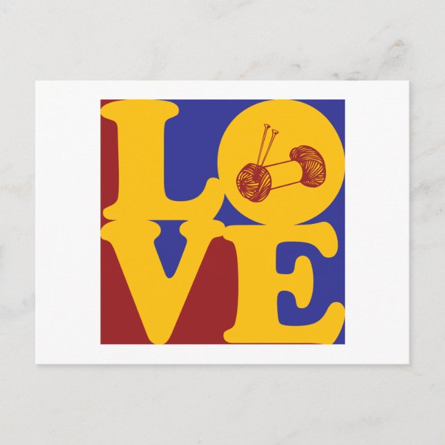 Liebe Postkarte (Vorderseite)