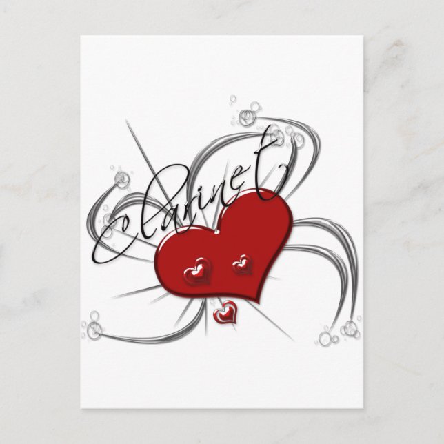 Liebe Postkarte (Vorderseite)