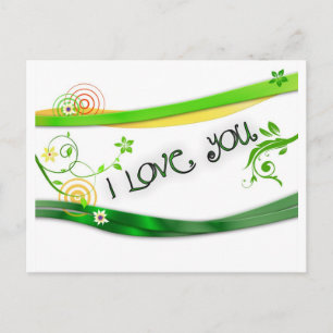 Liebe Postkarte