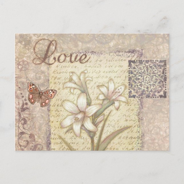 Liebe Postkarte (Vorderseite)