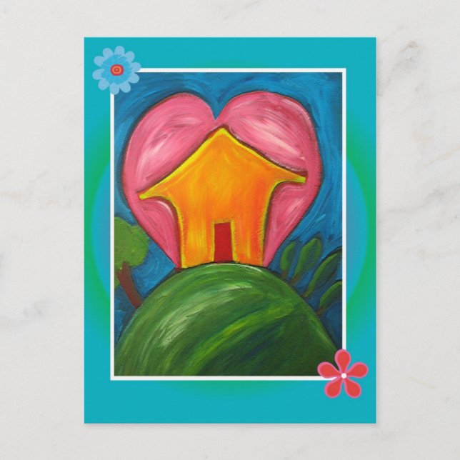 Liebe Postkarte (Vorderseite)