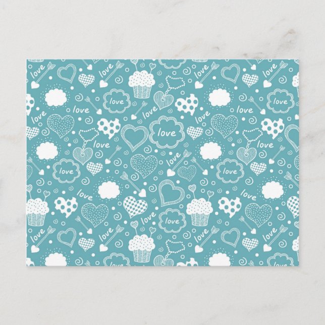 Liebe Postkarte (Vorderseite)