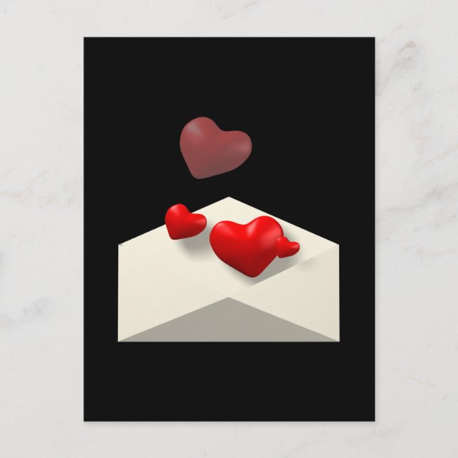 Liebe Postkarte (Vorderseite)
