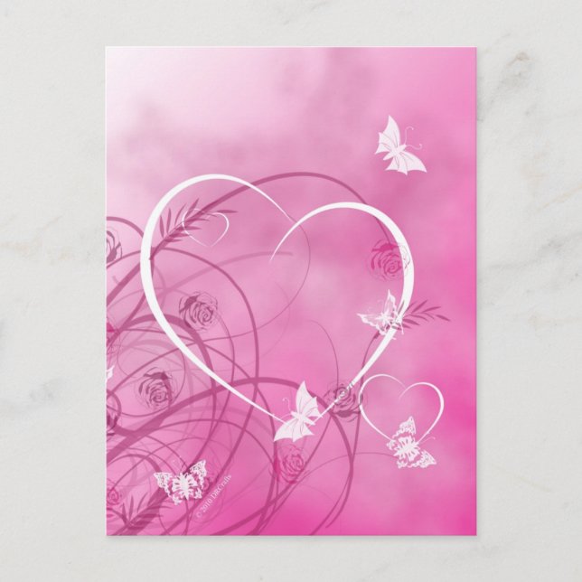 Liebe Postkarte (Vorderseite)