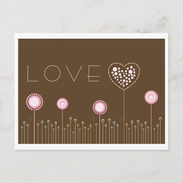 Liebe Postkarte (Vorderseite)
