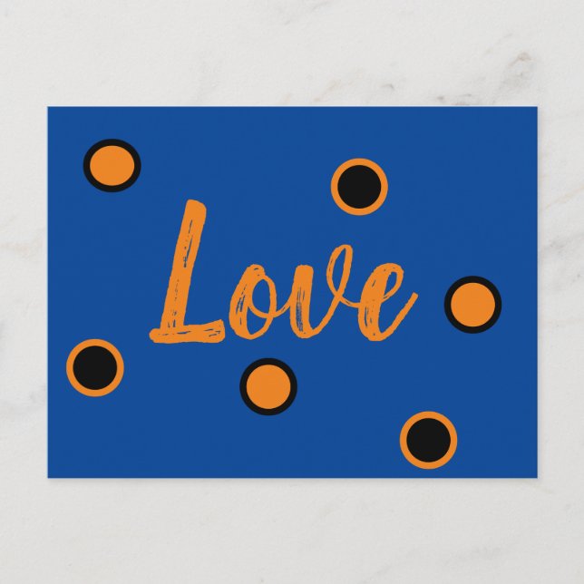 Liebe Postkarte (Vorderseite)