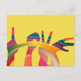 Liebe Postkarte