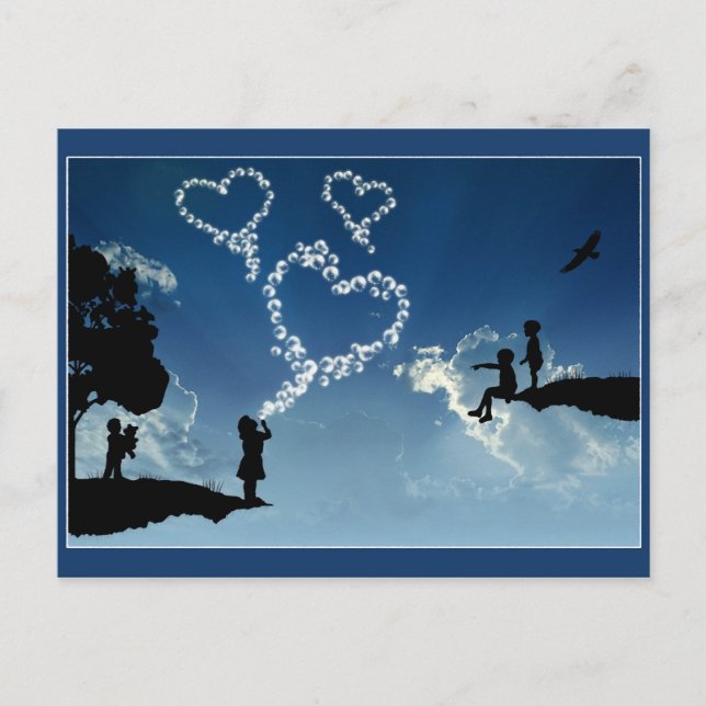 Liebe Postkarte (Vorderseite)