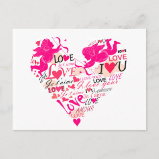 Liebe Postkarte