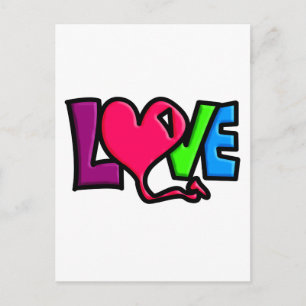 LIEBE POSTKARTE
