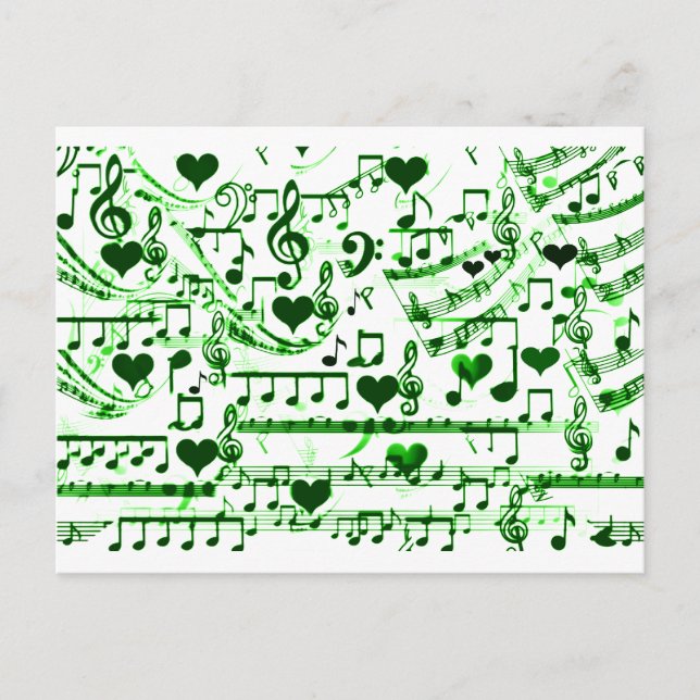 Liebe Postkarte (Vorderseite)