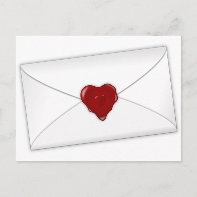 Liebe Postkarte (Vorderseite)