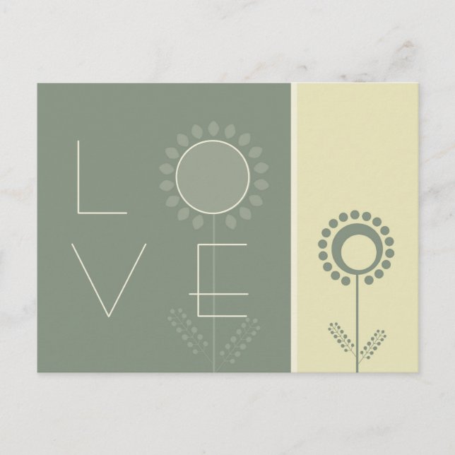 Liebe Postkarte (Vorderseite)