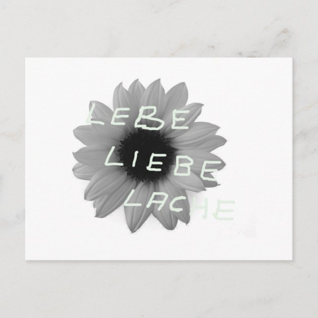 liebe postkarte (Vorderseite)
