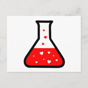 Liebe Potion (Wissenschaft) Postkarte