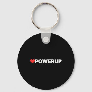 Liebe Powerup - Herz Schlüsselanhänger