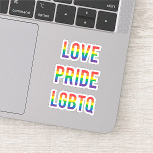 Liebe Pride LGBTQ Aufkleber